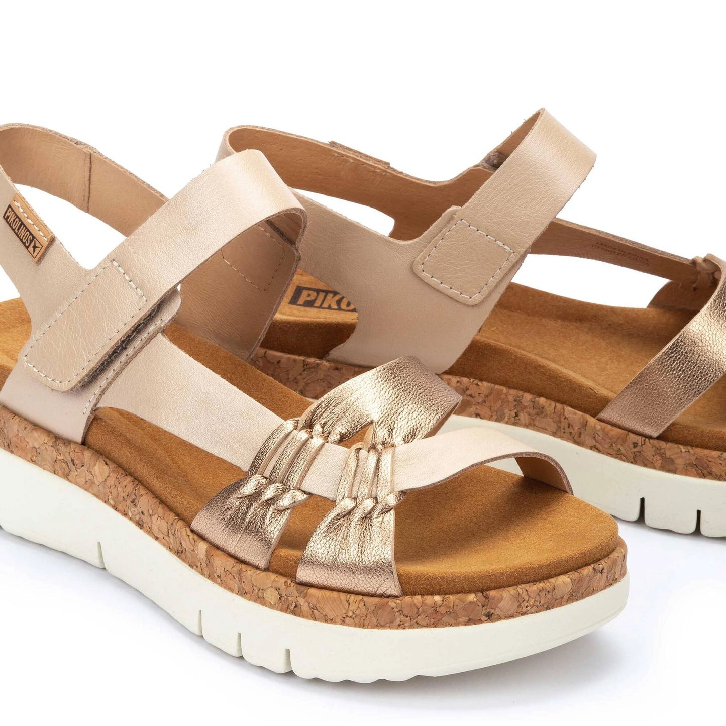 SANDALIA PIKOLINOS CHAMPAGNE