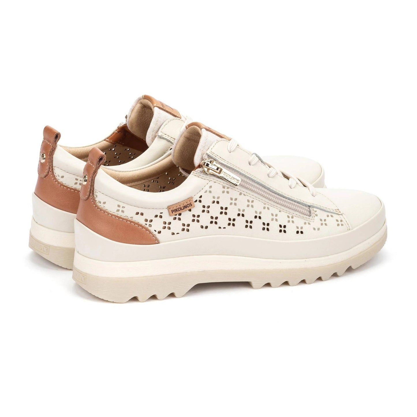 DESPORTIVO PIKOLINOS VAZADO NATA