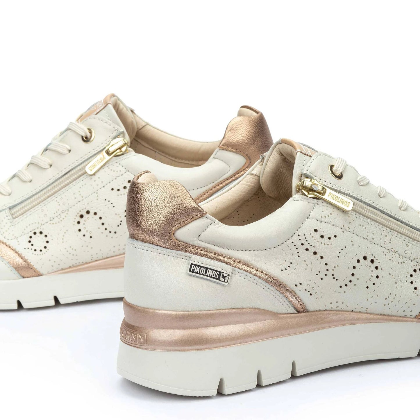 DESPORTIVO PIKOLINOS VAZADO NATA