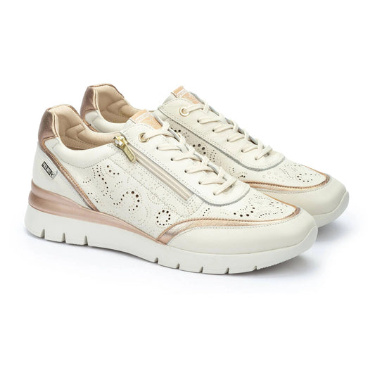 DESPORTIVO PIKOLINOS VAZADO NATA