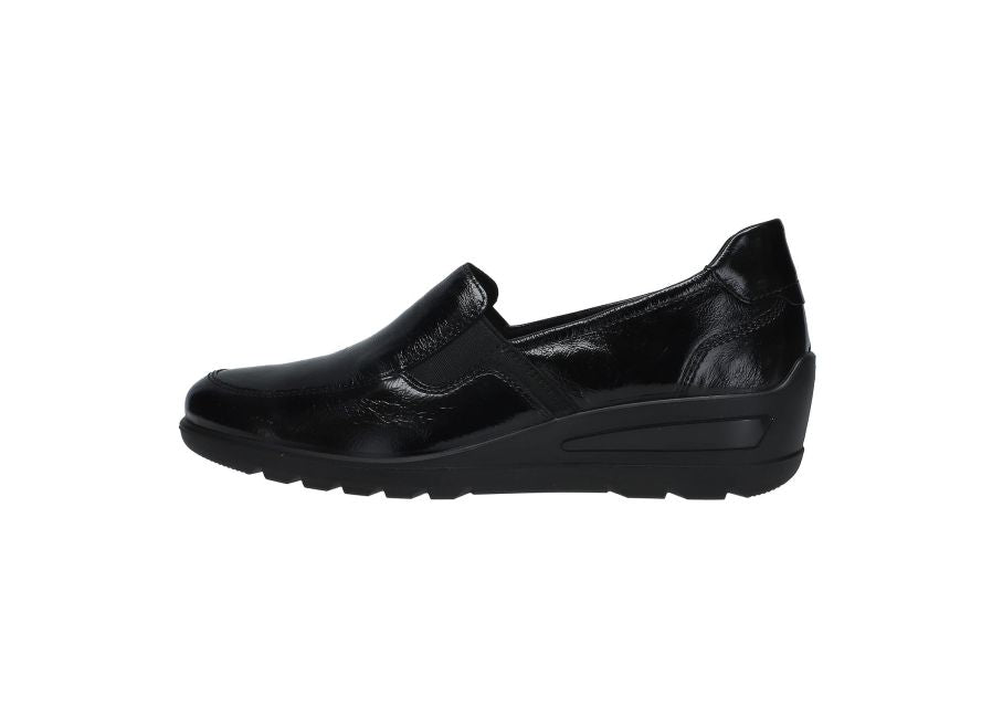 MOCASSAN ARA POLIDO PRETO