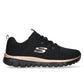 SKECHERS PRETO COM DOURADO