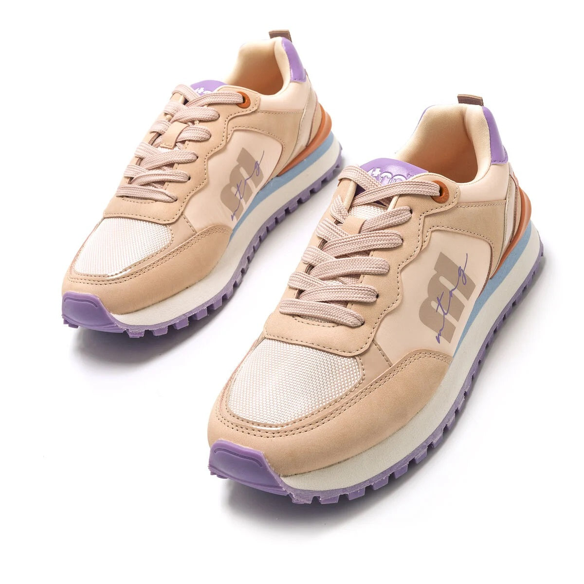 Sapatilha Rosa e Malva