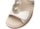 SANDALIA  ARA HAWAII BRANCA C/ PEROLAS